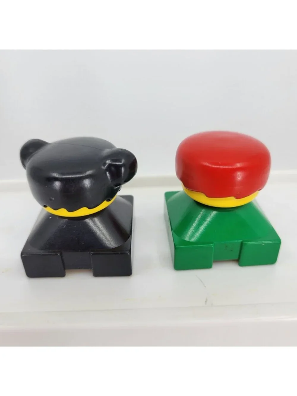 Vintage Lego Duplo Lot - Family Mom Dad Kids Baby Dog Clown PlayPen Polar Bear